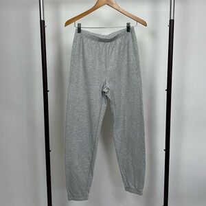 Aritzia grey airy terry sweatpants